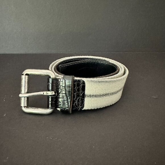 Dolce & Gabbana D&G Women's Belt Beige Black One Size